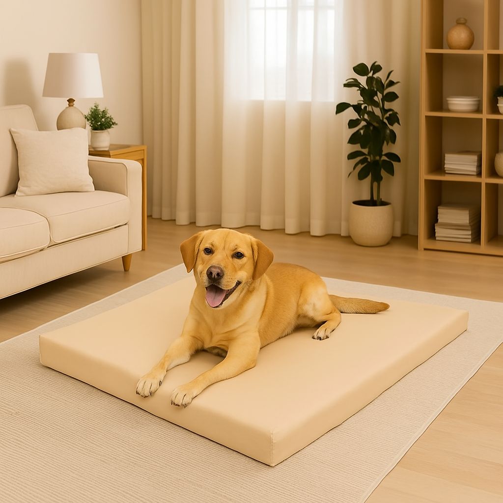 Waterproof Pet Mat for Dogs & Cats – Washable Polyester Crate Bed Mat | Night Zone