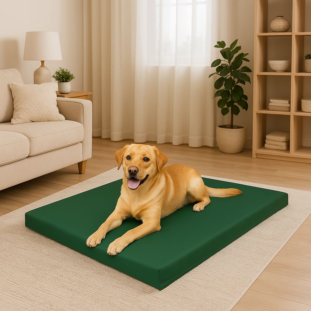 Waterproof Pet Mat for Dogs & Cats – Washable Polyester Crate Bed Mat | Night Zone