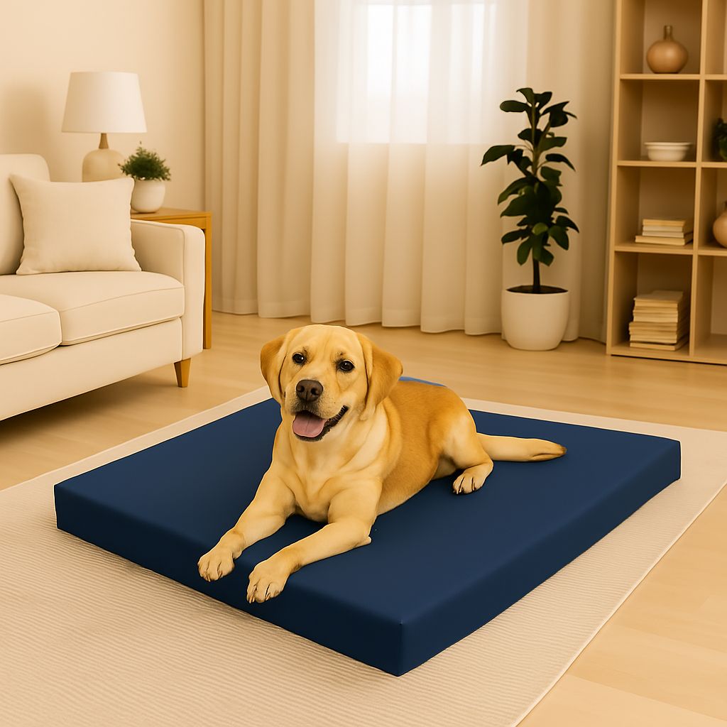 Waterproof Pet Mat for Dogs & Cats – Washable Polyester Crate Bed Mat | Night Zone