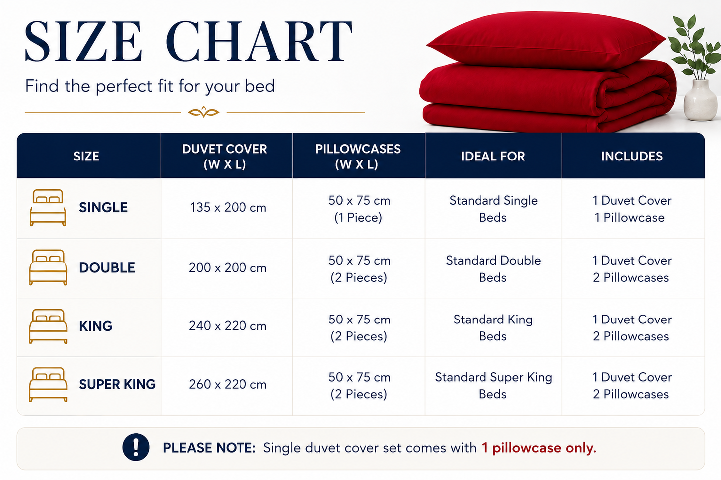 Microfibre Duvet Cover Set – Ultra Soft Easy Care Bedding | Night Zone