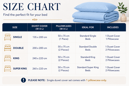Microfibre Duvet Cover Set – Ultra Soft Easy Care Bedding | Night Zone