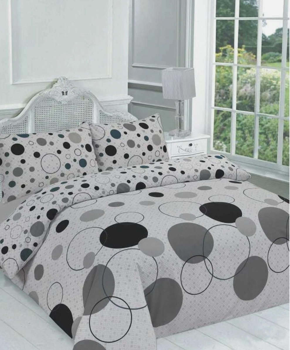Noah duvet cover set – Black