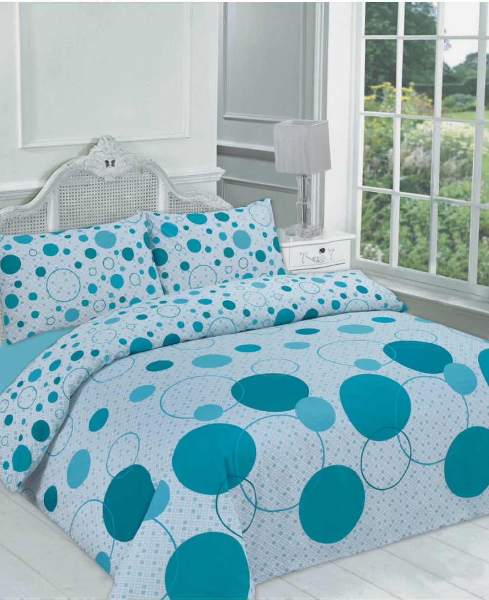 Noah duvet cover set – Teal