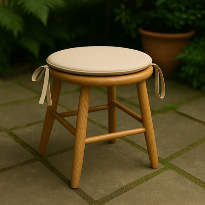 Waterproof Round Seat Cushion 35 cm – Indoor & Outdoor Garden Patio Chair Pad | Night Zone