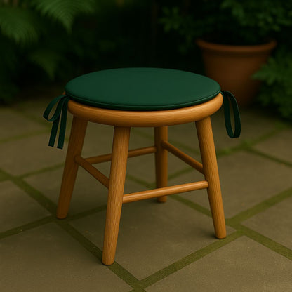 Waterproof Round Seat Cushion 35 cm – Indoor & Outdoor Garden Patio Chair Pad | Night Zone