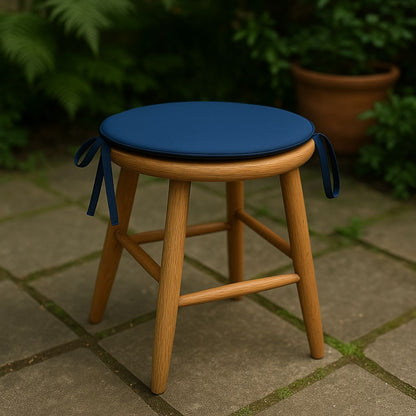 Waterproof Round Seat Cushion 35 cm – Indoor & Outdoor Garden Patio Chair Pad | Night Zone