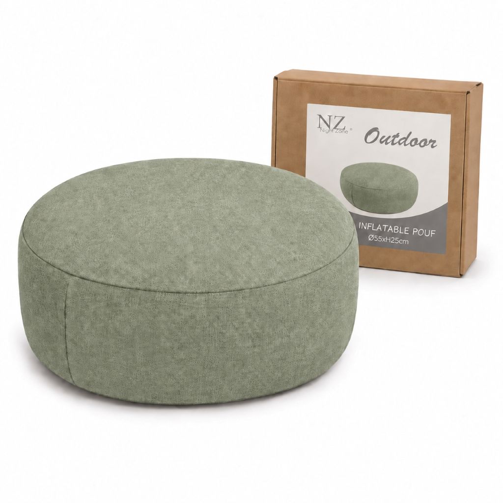Inflatable Indoor & Outdoor Pouf & Chair | Night Zone