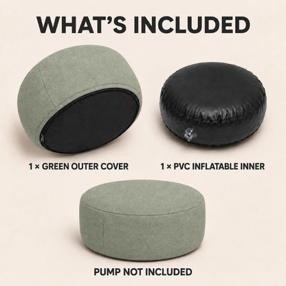 Inflatable Indoor & Outdoor Pouf & Chair | Night Zone