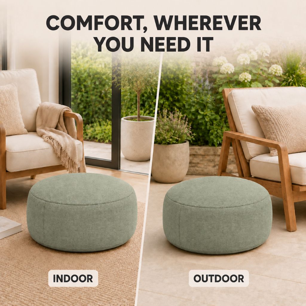 Inflatable Indoor & Outdoor Pouf & Chair | Night Zone