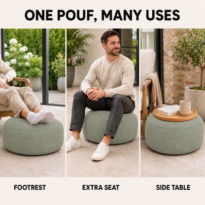 Inflatable Indoor & Outdoor Pouf & Chair | Night Zone