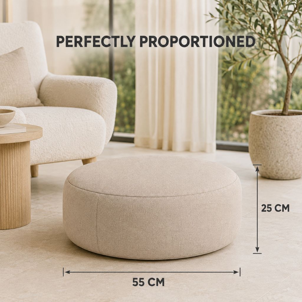 Inflatable Indoor & Outdoor Pouf & Chair | Night Zone