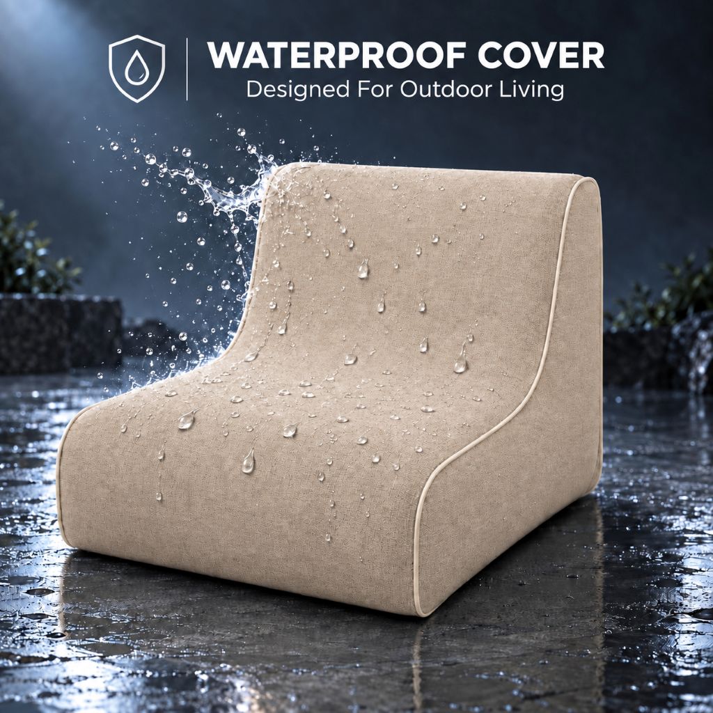 Inflatable Indoor & Outdoor Pouf & Chair | Night Zone