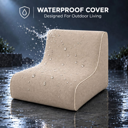 Inflatable Indoor & Outdoor Pouf & Chair | Night Zone