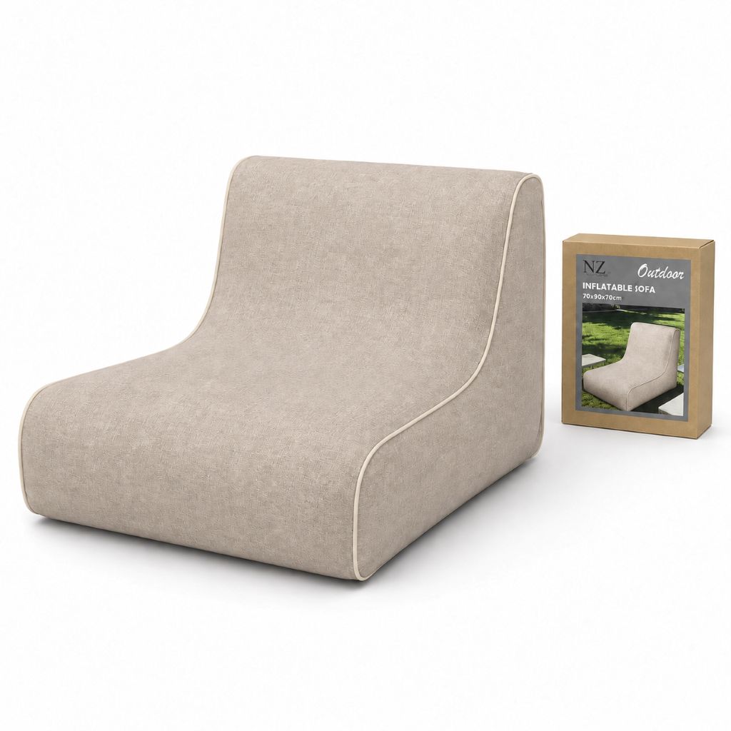 Inflatable Indoor & Outdoor Pouf & Chair | Night Zone