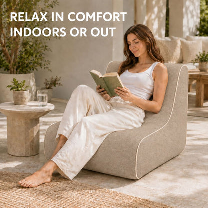 Inflatable Indoor & Outdoor Pouf & Chair | Night Zone