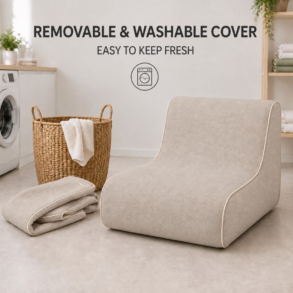 Inflatable Indoor & Outdoor Pouf & Chair | Night Zone
