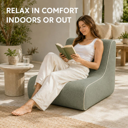 Inflatable Indoor & Outdoor Pouf & Chair | Night Zone