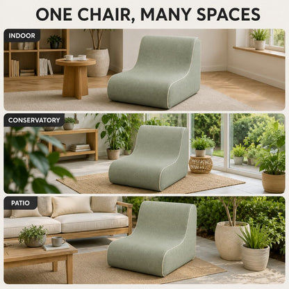 Inflatable Indoor & Outdoor Pouf & Chair | Night Zone