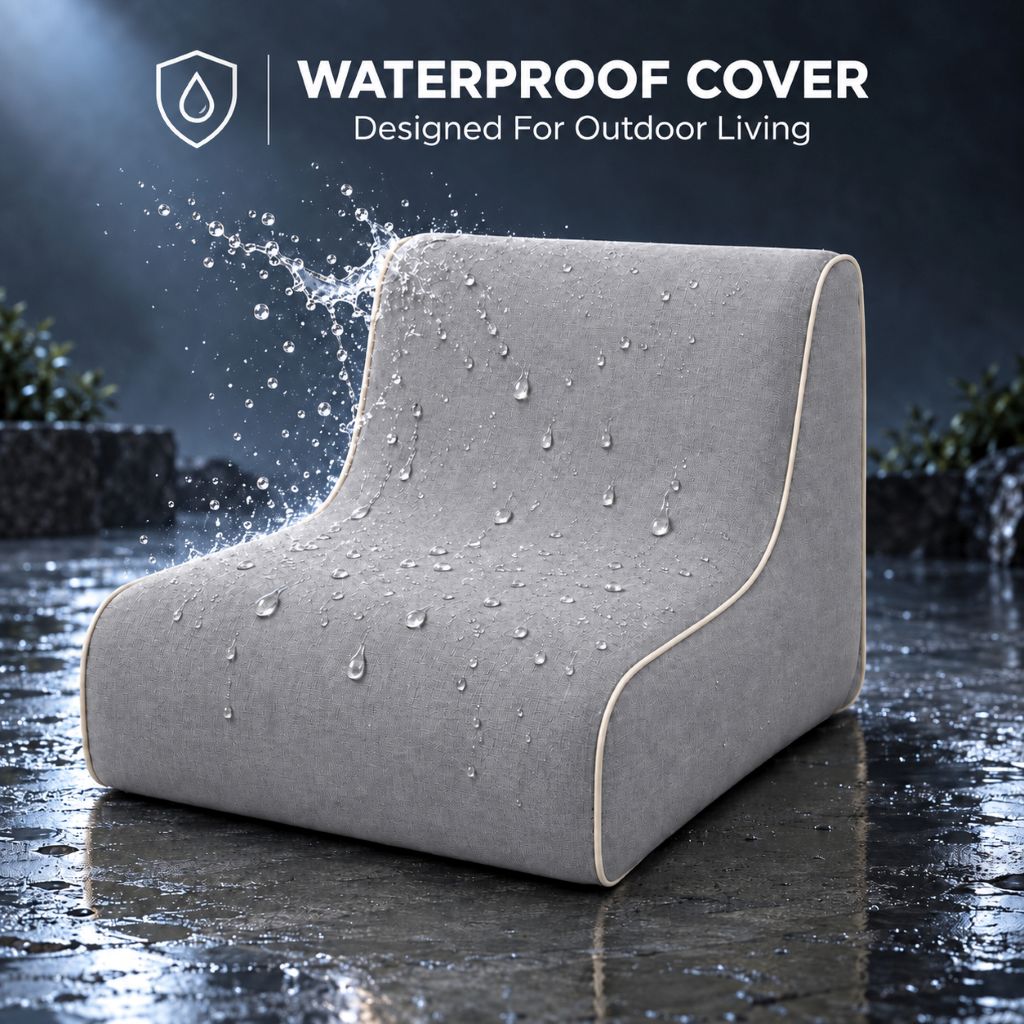 Inflatable Indoor & Outdoor Pouf & Chair | Night Zone