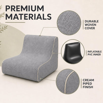 Inflatable Indoor & Outdoor Pouf & Chair | Night Zone