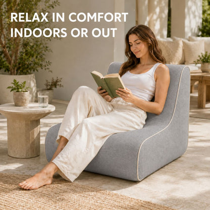 Inflatable Indoor & Outdoor Pouf & Chair | Night Zone
