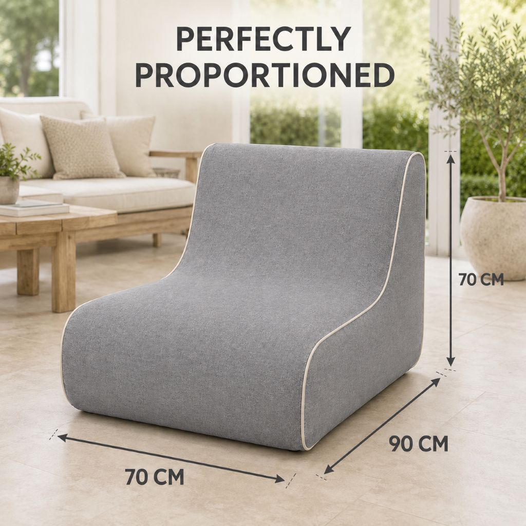 Inflatable Indoor & Outdoor Pouf & Chair | Night Zone