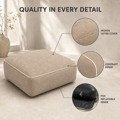 Inflatable Indoor & Outdoor Pouf & Chair | Night Zone