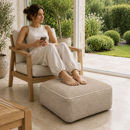 Inflatable Indoor & Outdoor Pouf & Chair | Night Zone
