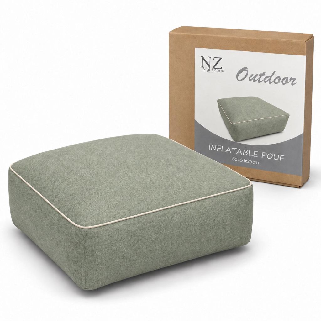 Inflatable Indoor & Outdoor Pouf & Chair | Night Zone