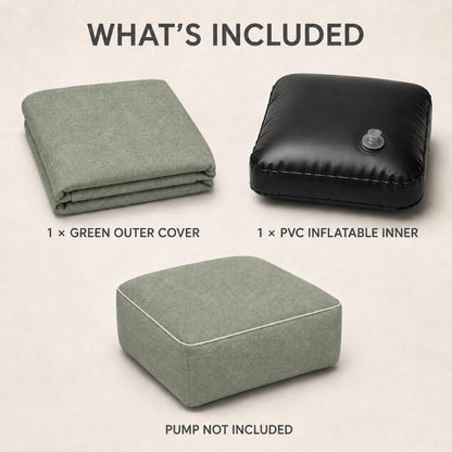 Inflatable Indoor & Outdoor Pouf & Chair | Night Zone