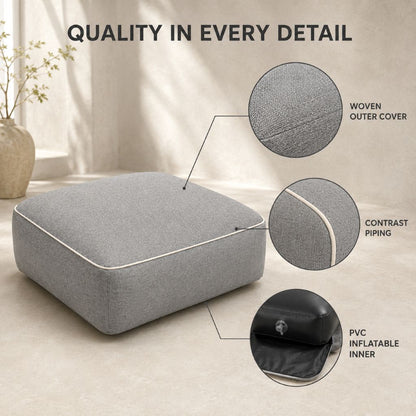 Inflatable Indoor & Outdoor Pouf & Chair | Night Zone