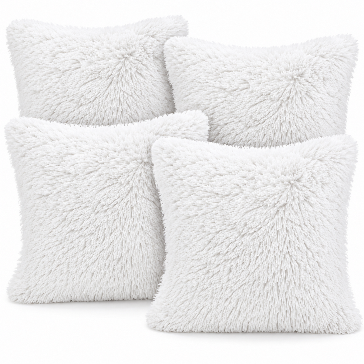 Teddy Hug cushion covers – White – 1