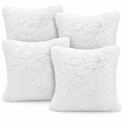 Teddy Hug cushion covers – White – 1