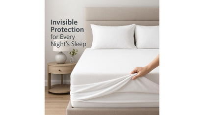 Terry Mattress Protector Waterproof – Soft Microfibre Mattress Cover | Night Zone